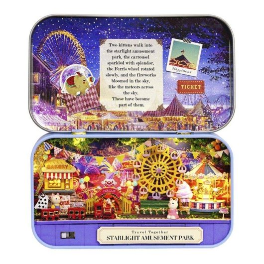 Maquette 3D Dam Electronics Starlight Playground Cajita Souvenir