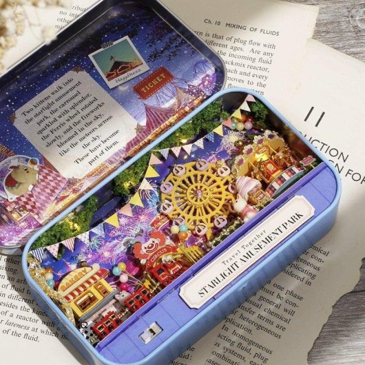 Maquette 3D Dam Electronics Starlight Playground Cajita Souvenir