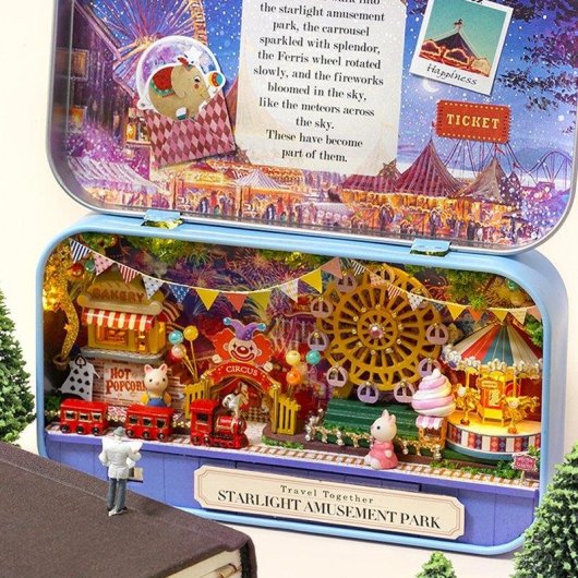 Maquette 3D Dam Electronics Starlight Playground Cajita Souvenir