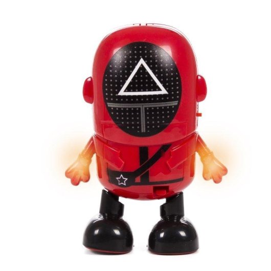 Figurine danseuse DAM Squid Vigilante Triangle musique et LED 18 cm