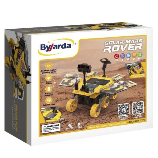 Rover Mars a construire Dam Electronics 46 pieces fonctionnement solaire