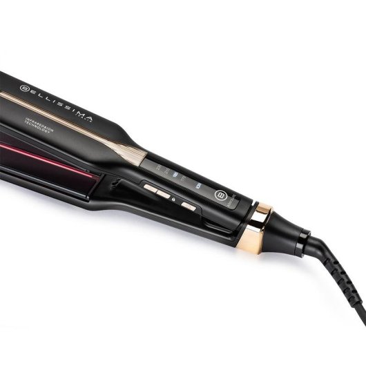 Lisseur céramique Bellissima Absolute 230 °C 4 réglages ionique noir