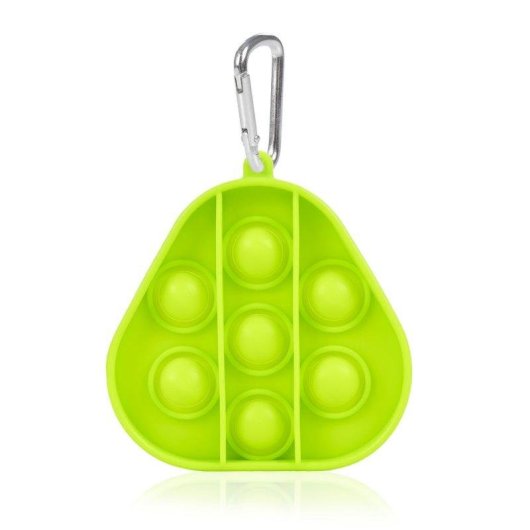 Jouet Mini Bubble Pop It Dam Electronics Triangulaire Mousqueton