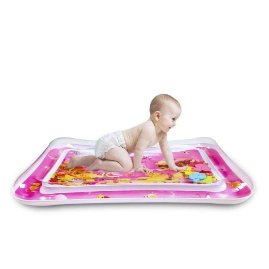 Matelas gonflable enfant Dam Electronics Design fond marin rose 70x50 cm