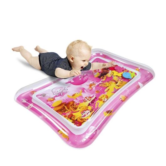 Matelas gonflable enfant Dam Electronics Design fond marin rose 70x50 cm