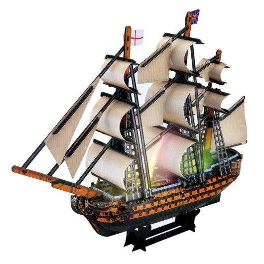 Puzzle 3D Dam Electronics HSM Vistory LED 163 pièces 55,5 x 11,8 x 41,5 cm