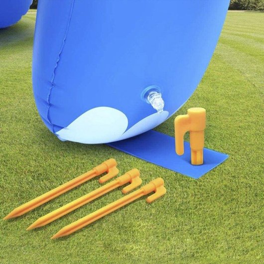 Jouet aquatique gonflable Dam Electronics Éléphant géant 220 x 160 cm