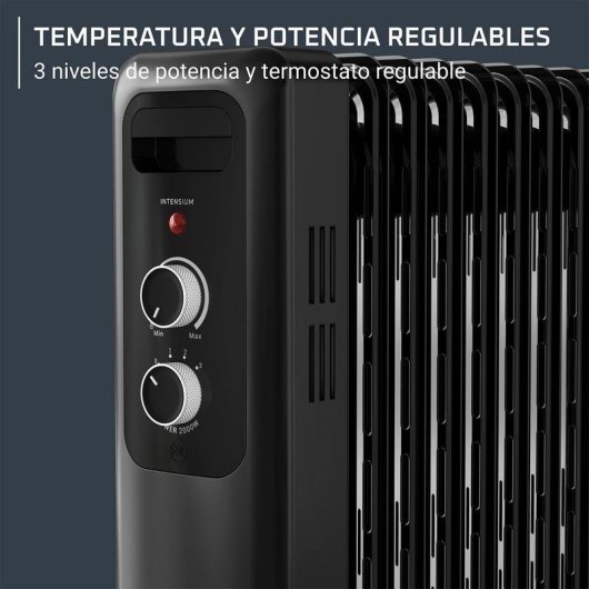 Radiador de aceite Rowenta Intensium Ultra BU2420 2000 W 9 elementos para 25 m²