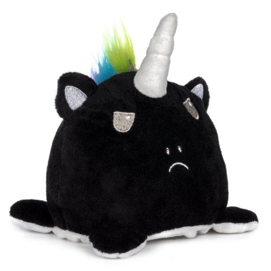 Peluche licorne Dam Electronics Pauline réversible 20 cm