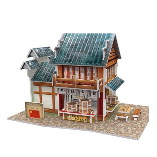 Puzzle 3D Dam Electronics China Oriental Boutique Linglong 39 pièces