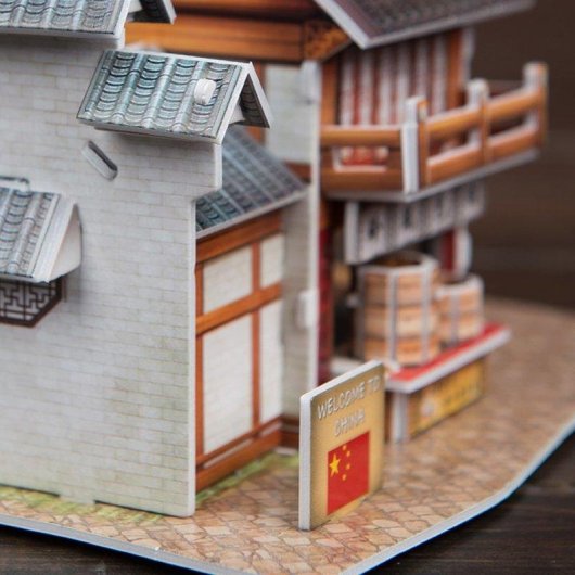 Puzzle 3D Dam Electronics China Oriental Boutique Linglong 39 pièces