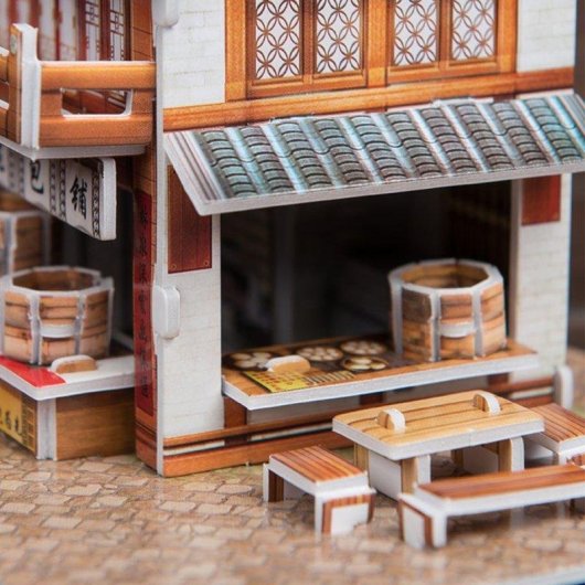 Puzzle 3D Dam Electronics China Oriental Boutique Linglong 39 pièces