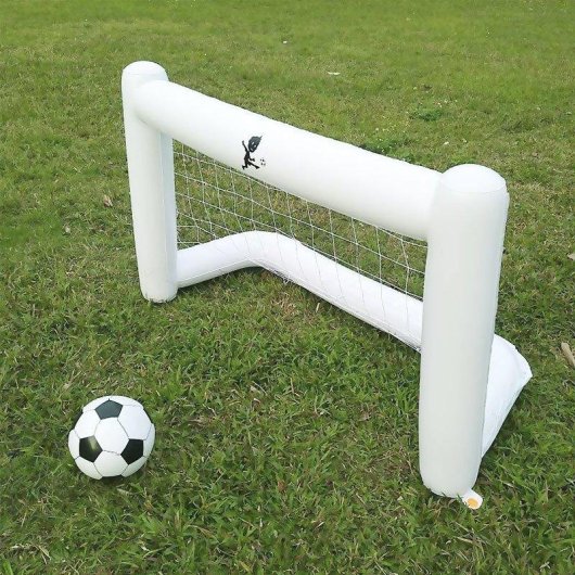 Porterie gonflable de football Dam Electronics 160x105 cm
