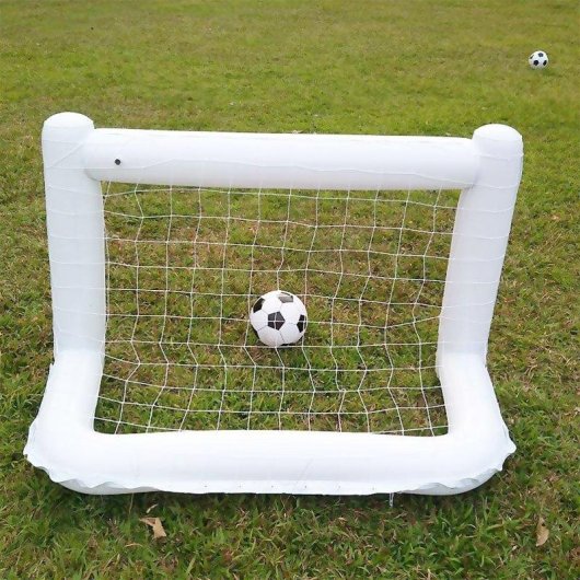 Porterie gonflable de football Dam Electronics 160x105 cm