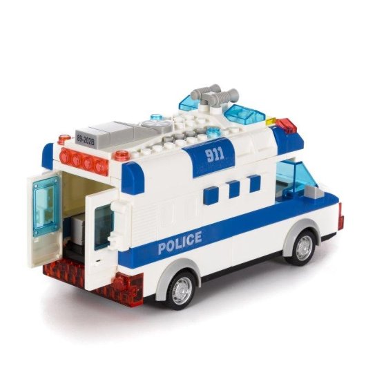 Fourgon de police Dam Electronics à construire, 68 pièces, sons et lumières