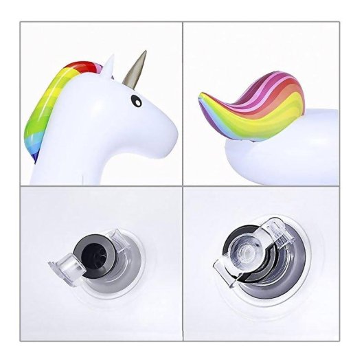 Flotteur Dam Electronics Licorne Gonflable 250x110cm