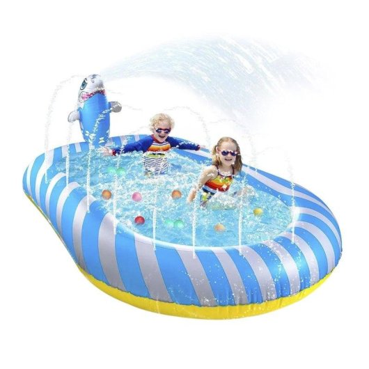 Piscine Splash Pad Dam Electronics 170x110 cm arroseurs