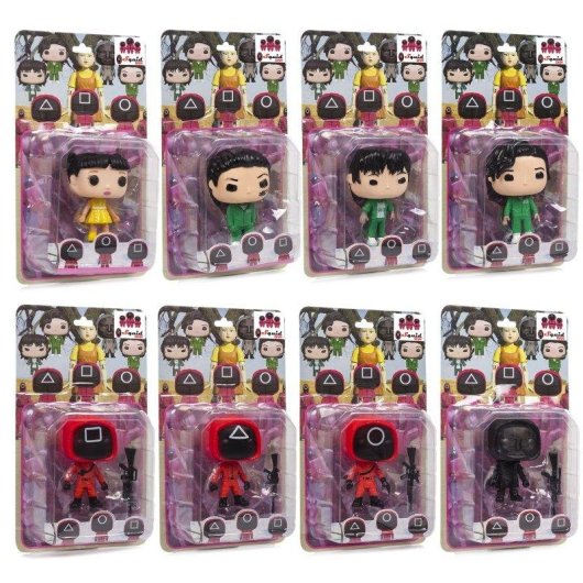 Figurine Squid Pop 10 cm Dam Electronics 8 modeles