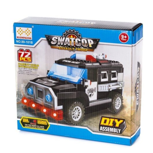 Vehicule d'assaut SWAT Dam Electronics 72 pieces LED Effets Sonores