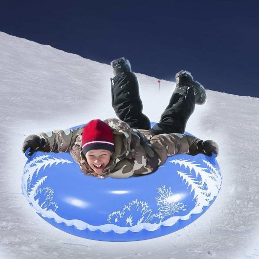 Opblaasbare Ronde Mat Dam Electronics 115 cm met Handgrepen Sneeuw en Water