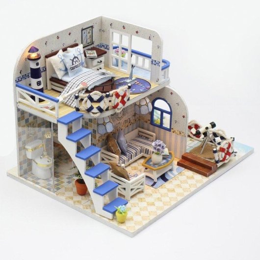 Maquette Dam Electronics Costa Azul 3D 19x15x13 cm