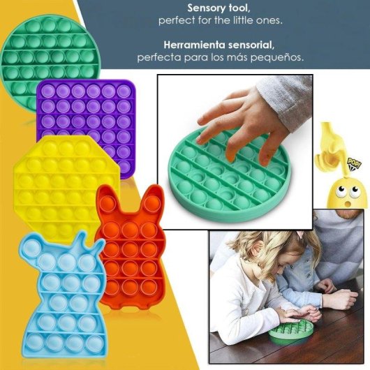 Jogo sensivel Pop Bubble Dam Electronics Design Octogonal