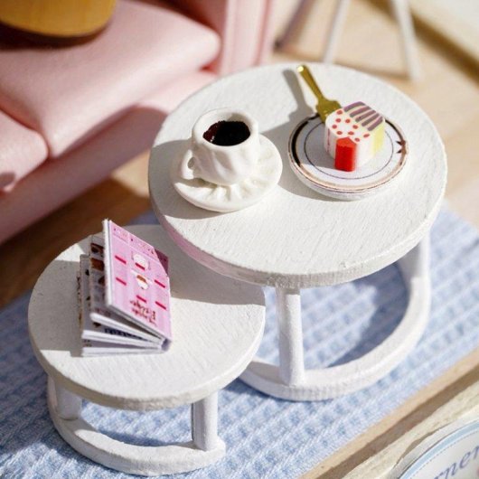 Maquette Miniature 3D Tea Time Dam Electronics 9x9x11,5 cm