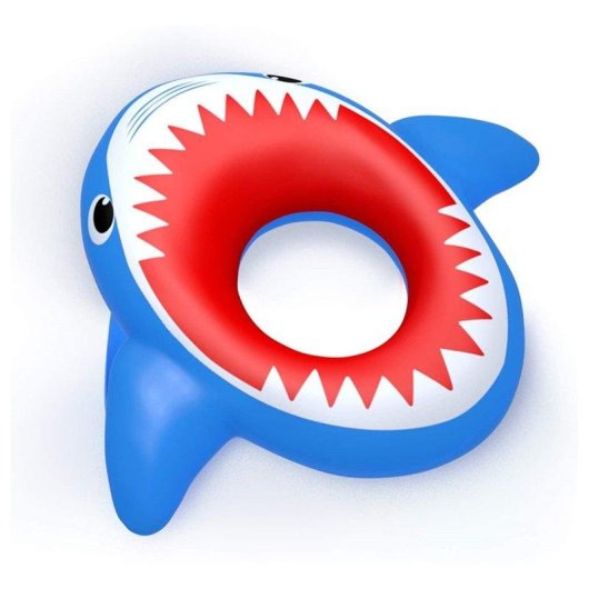 Bouée Dam Electronics Requin à bouche ouverte 140 cm