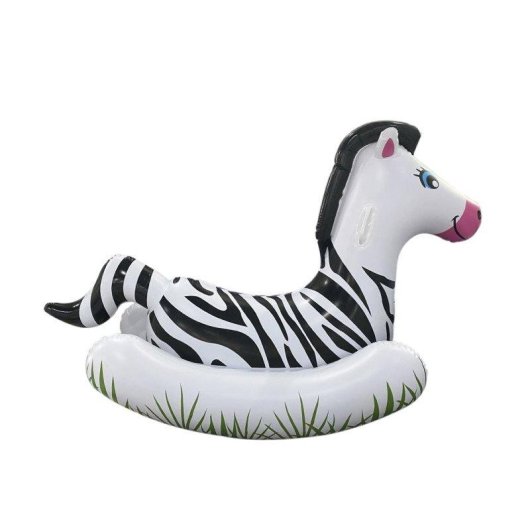 Fauteuil bouée enfant Dam Electronics zèbre avec jet d’eau
