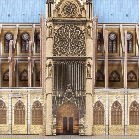 Puzzle 3D Dam Electronics Notre Dame Paris 53 pezzi EPS
