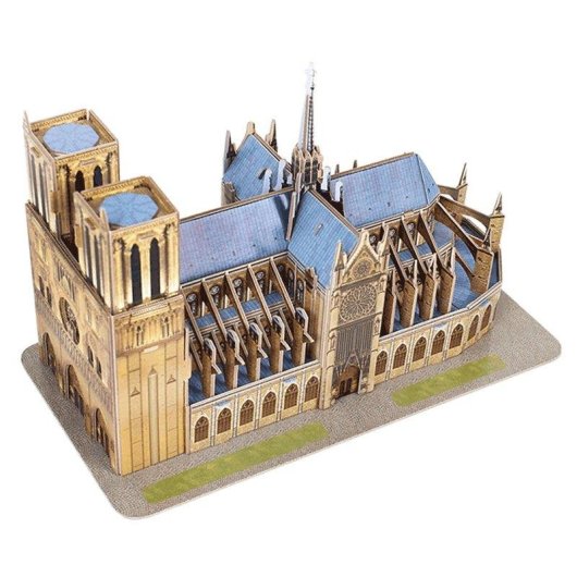 Puzzle 3D Dam Electronics Notre Dame Paris 53 pezzi EPS