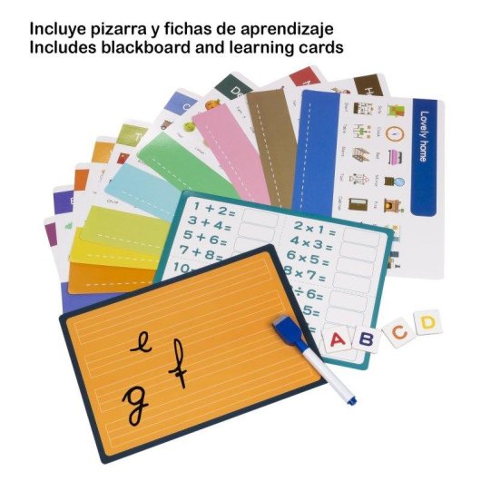 Jeu d'activites orthographe magnetique 107 lettres Dam Electronics