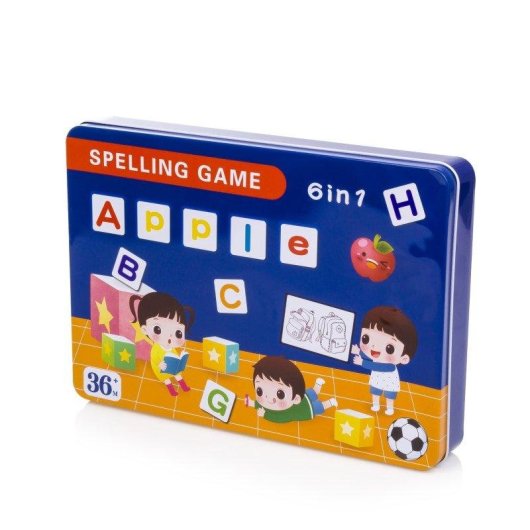 Jeu d'activites orthographe magnetique 107 lettres Dam Electronics