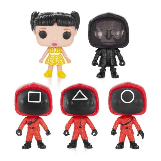 Figurine Dam Electronics Squid Pack 5 designs differents