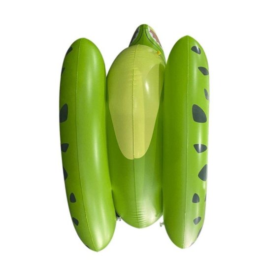 Fauteuil flottant gonflable Dam Electronics dinosaure avec jet d’eau