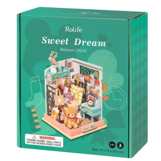 Maisonette en bois Dam Electronics Sweet Dream 34 pièces