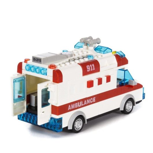 Ambulance Dam Electronics 68 pieces inertie recul