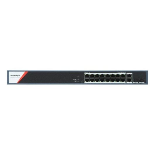 Switch Hikvision DS-3E1520HP-SI-16P2T2F 20 Portas PoE Gigabit