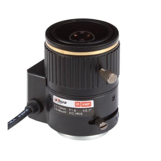 Lente Vari-focal Dahua PFL2712-E6D 2,7-12 mm 6MP Montura CS/C