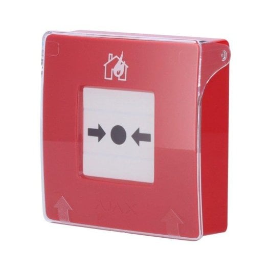 Alarma Ajax ManualCallPoint Jeweller inalámbrica roja contra incendios