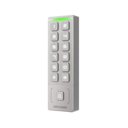 Contrôle d’accès Hikvision DS-K1T809MX Carte/PIN 1 000 utilisateurs IP65