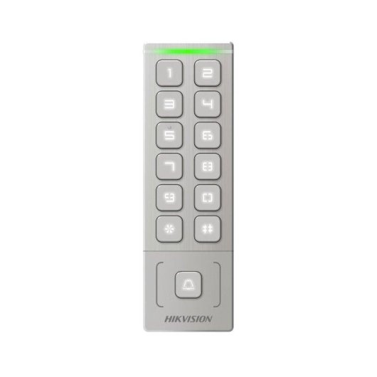 Contrôle d’accès Hikvision DS-K1T809MX Carte/PIN 1 000 utilisateurs IP65