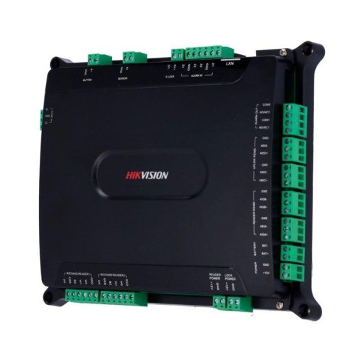 Contrôle d’accès Hikvision 1 porte, biométrie et cartes, 100 000 utilisateurs