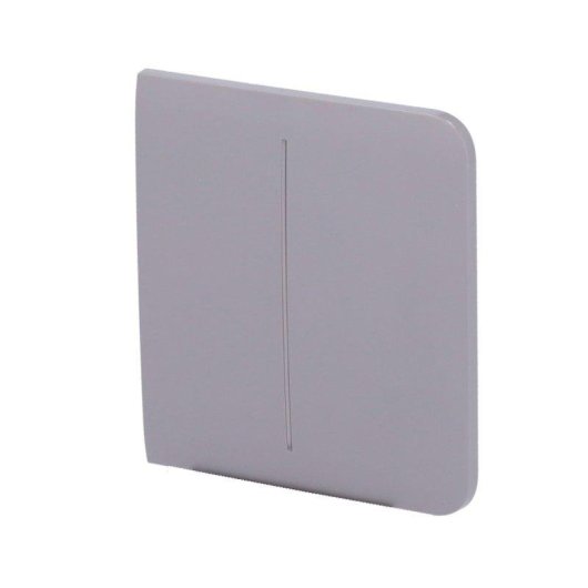 Painel tátil Ajax SideButton 2-gang cinzento para LightCore