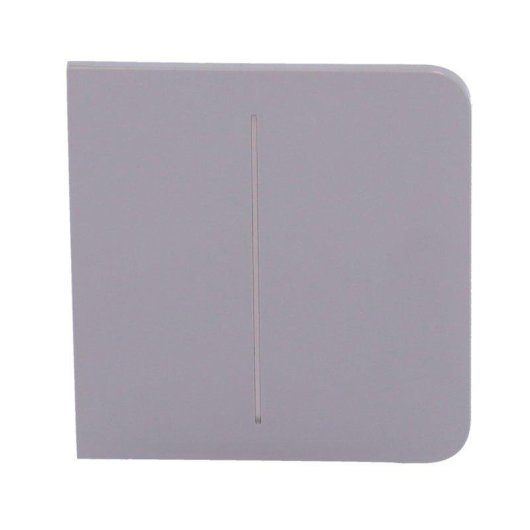 Painel tátil Ajax SideButton 2-gang cinzento para LightCore