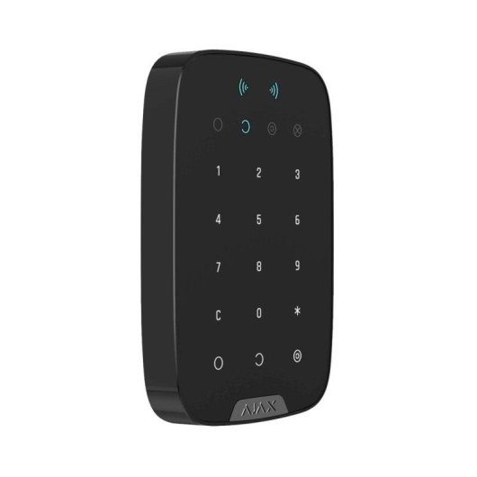 Clavier d’alarme Ajax KeyPad Plus Jeweller sans fil RFID noir