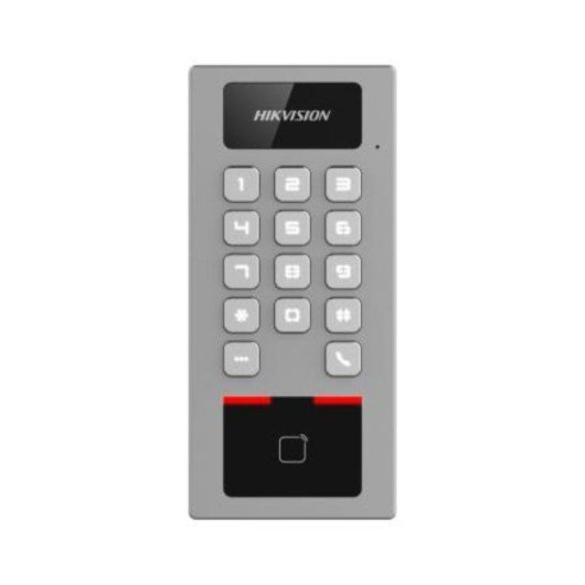 Contrôle d’accès Hikvision DS-K1T502DBWX Carte et PIN 10 000 utilisateurs Wi-Fi