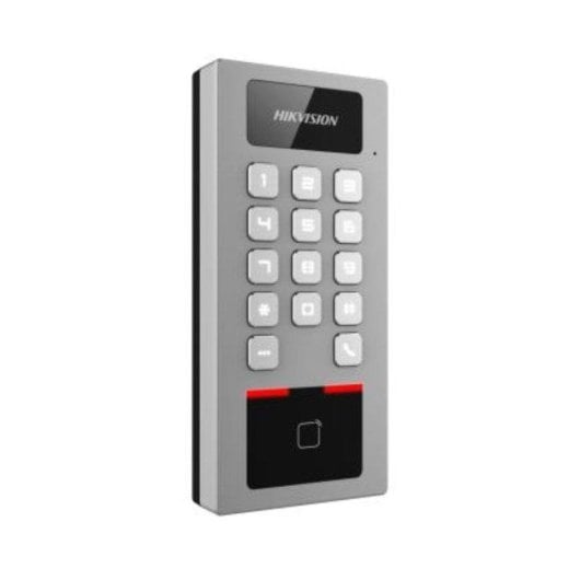 Contrôle d’accès Hikvision DS-K1T502DBWX Carte et PIN 10 000 utilisateurs Wi-Fi