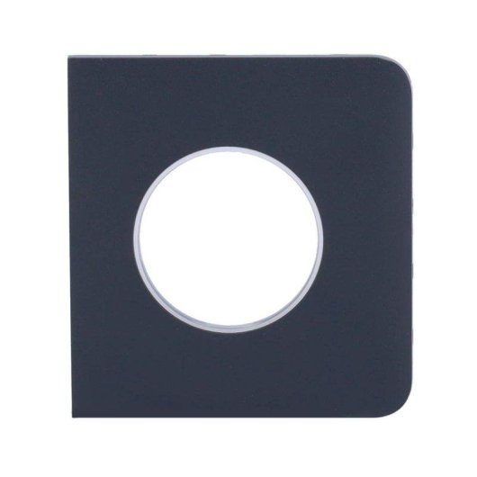 Intelligente Steckdose Ajax SideCover Type F Graphit LED-Anzeige