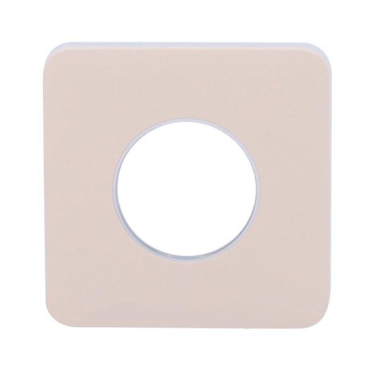 Tapa frontal Ajax SoloCover para enchufe inteligente tipo F, marfil